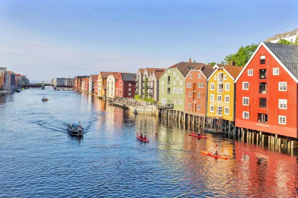 Apartment 5 Mins To Center In Bright & Cozy Trondheim